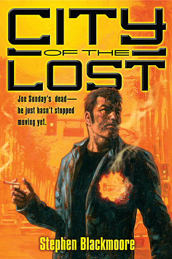 2012 Debut Author Challenge Update - Cover - City of the Lost by Stephen Blackmoore