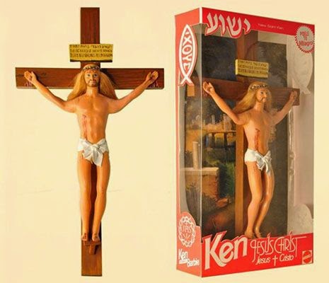 Funny Crucified Ken Joke Picture