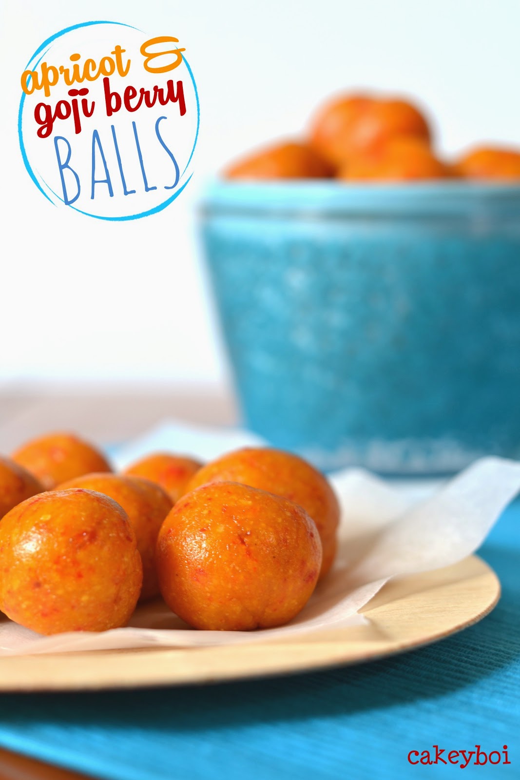 apricot and goji berry balls