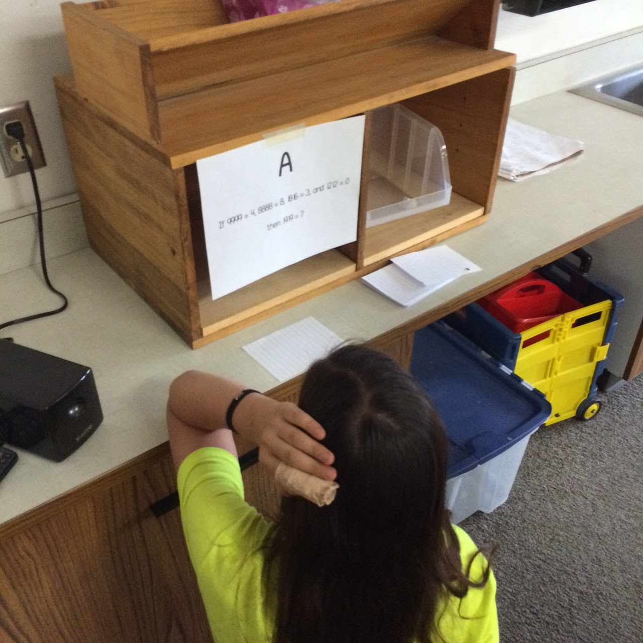 Middle School Math Man Math Brain Teaser Challenge!