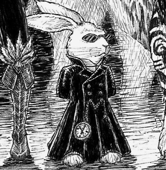 Michael&#39;s Drawing Board: The Matrix Bunny