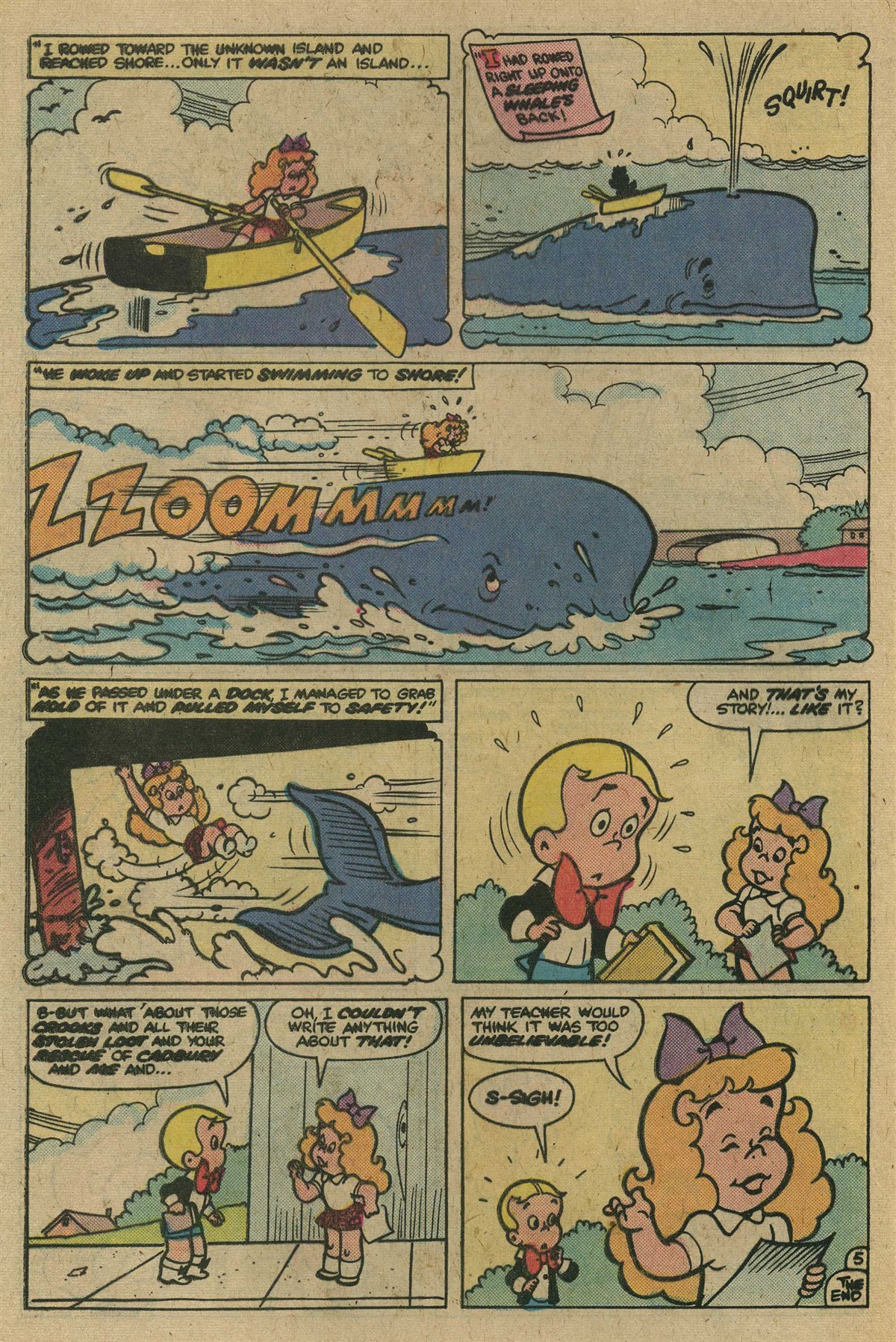 Read online Richie Rich & His Girl Friends comic -  Issue #8 - 32