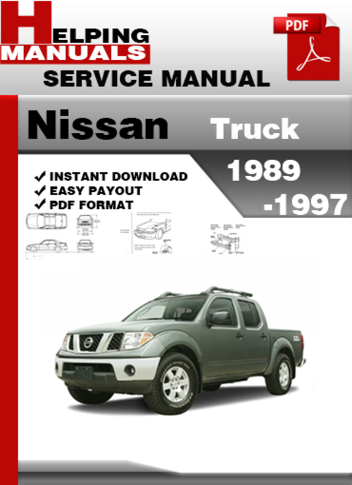 1989 Nissan pickup owners manual