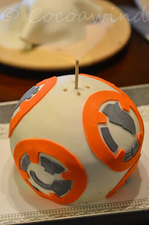 Star Wars BB8 Birthday Cake