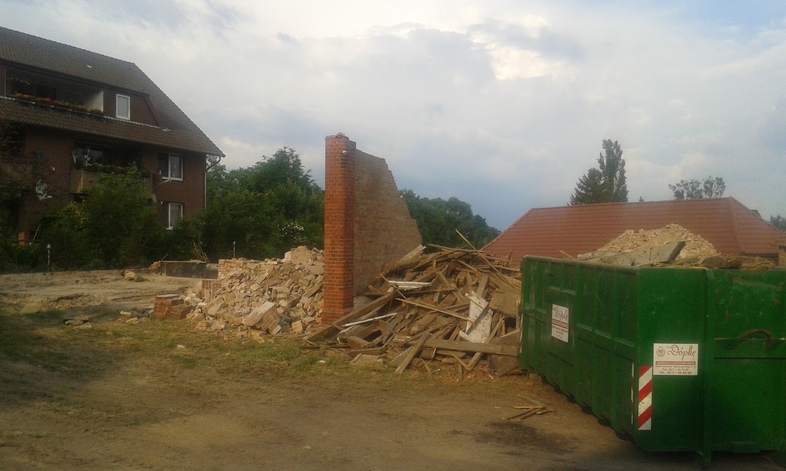 Bautagebuch More Andre Abriss