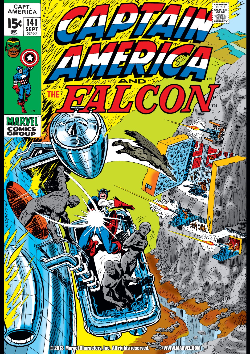 Read online Captain America (1968) comic -  Issue #141 - 1