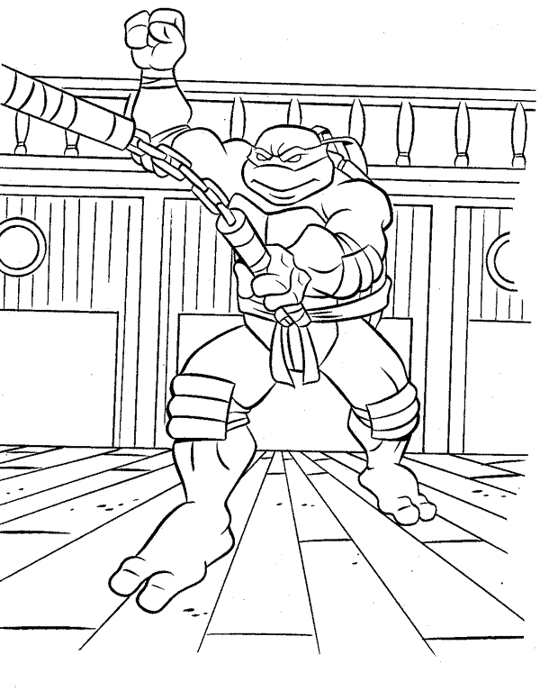Ninja Turtles Coloring Pages | Learn To Coloring