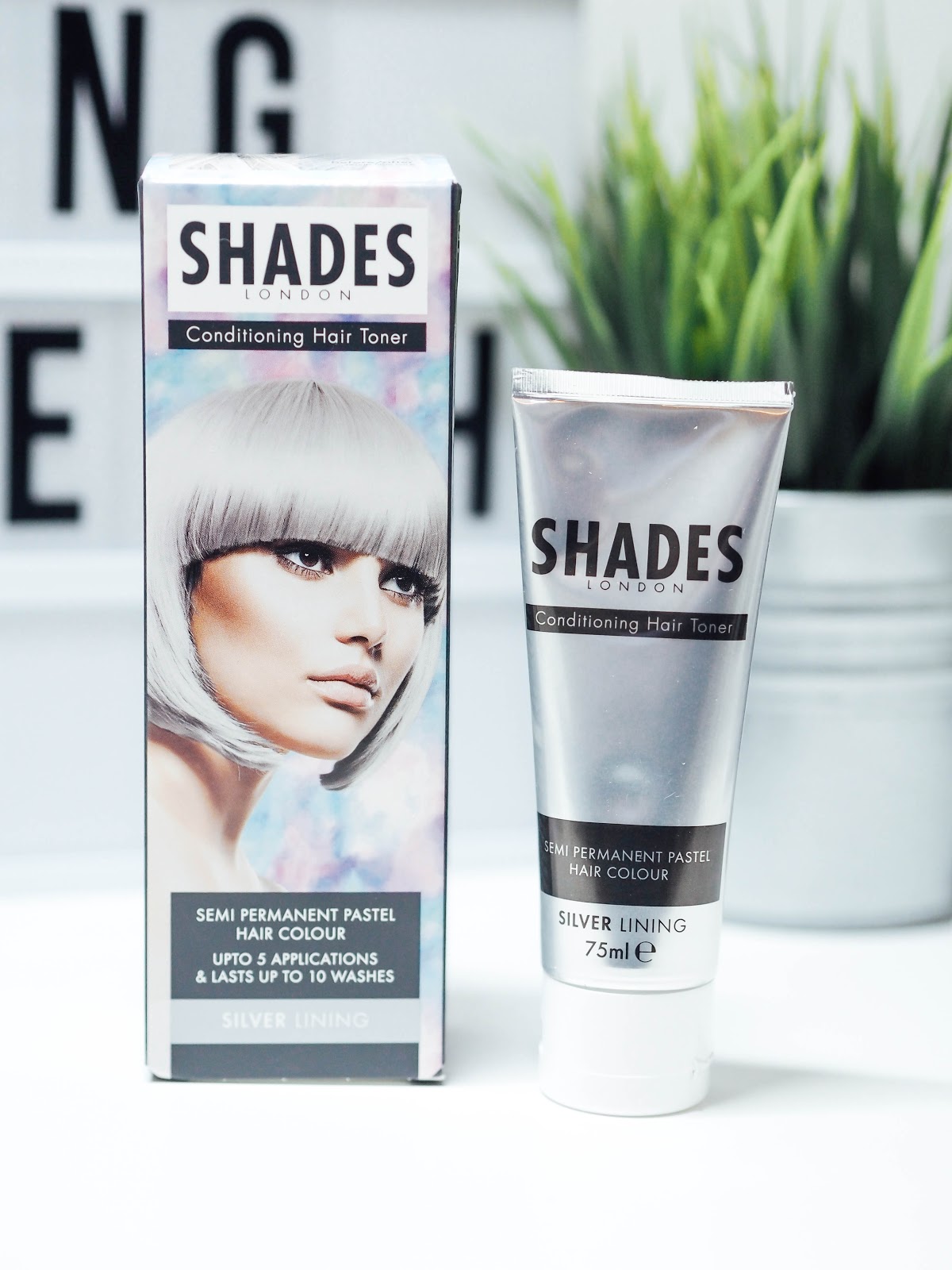 Shades London Silver Lining Hair Toner Being Ashleigh
