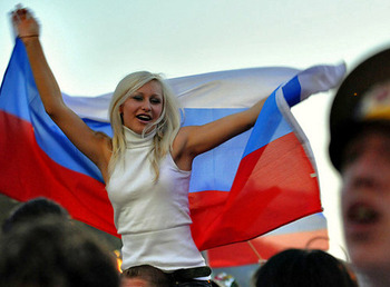 Image For Sexy russian team's supporters in euro 2012 On @Images    football blogspot russian