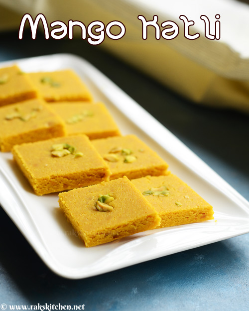 Mango katli recipe Mango katli recipe