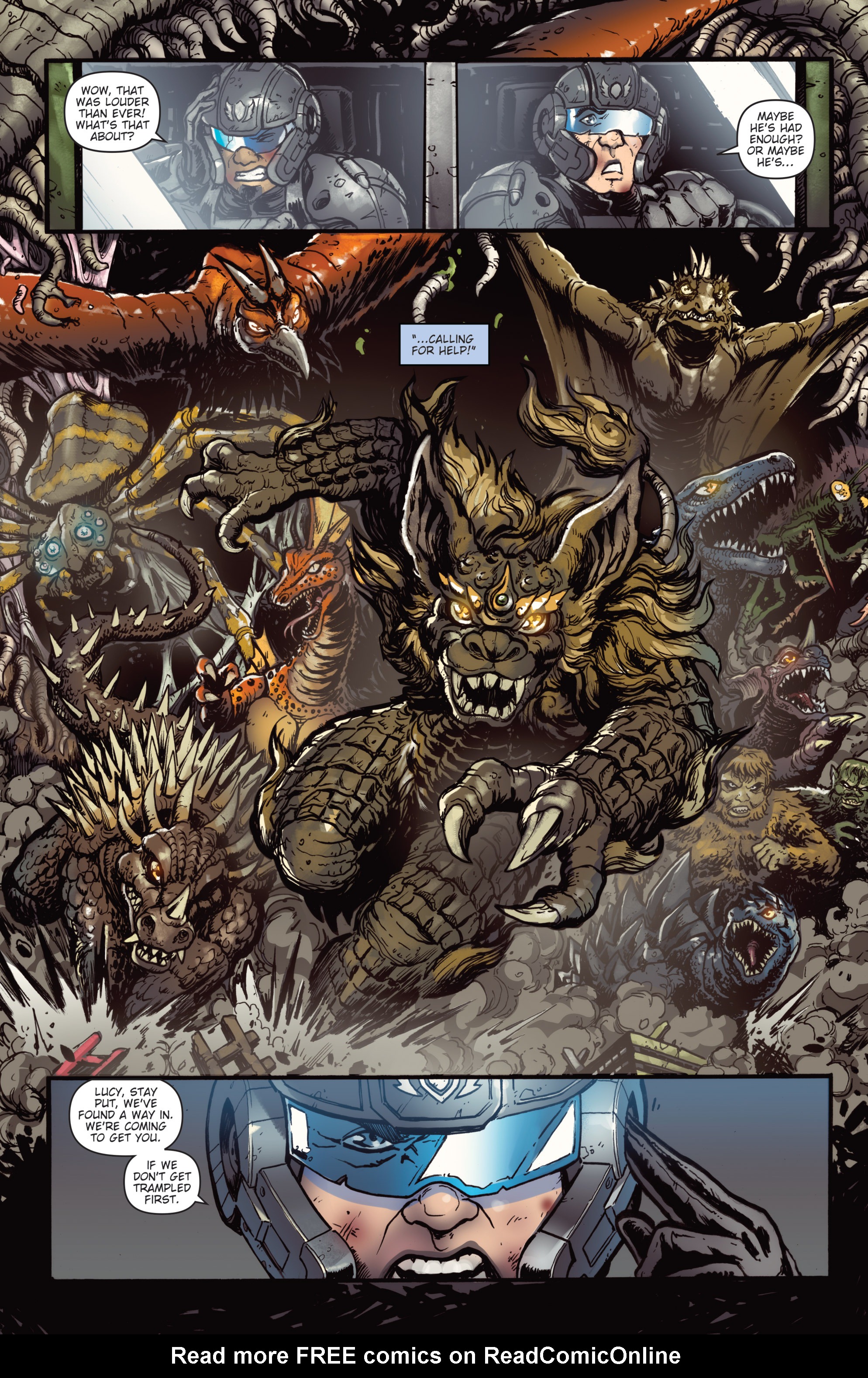 Read online Godzilla: Rulers of Earth comic -  Issue #25 - 23