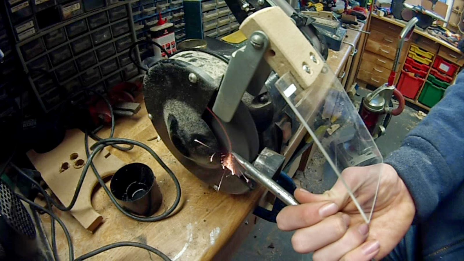 Tom's projects Homemade Captive Ring Tool