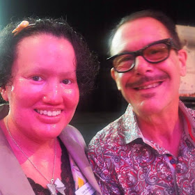 Carly Findlay and Kirk Pengilly