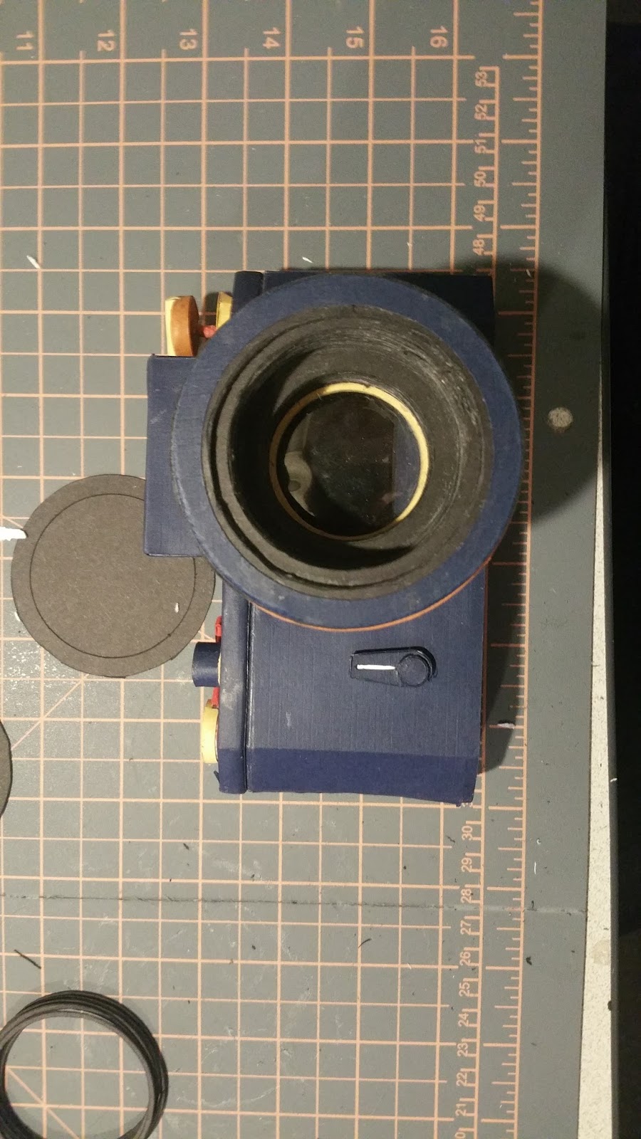 Progress of a Paper Film Camera