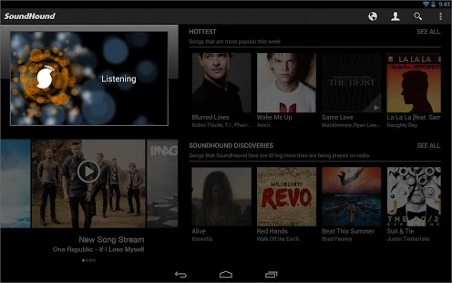 SoundHound 6.3.0 android screenshot