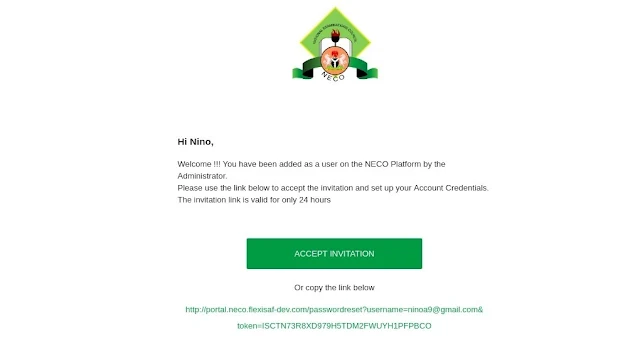 NECO 2023 June/July (SSCE) Internal Registration Form is Out