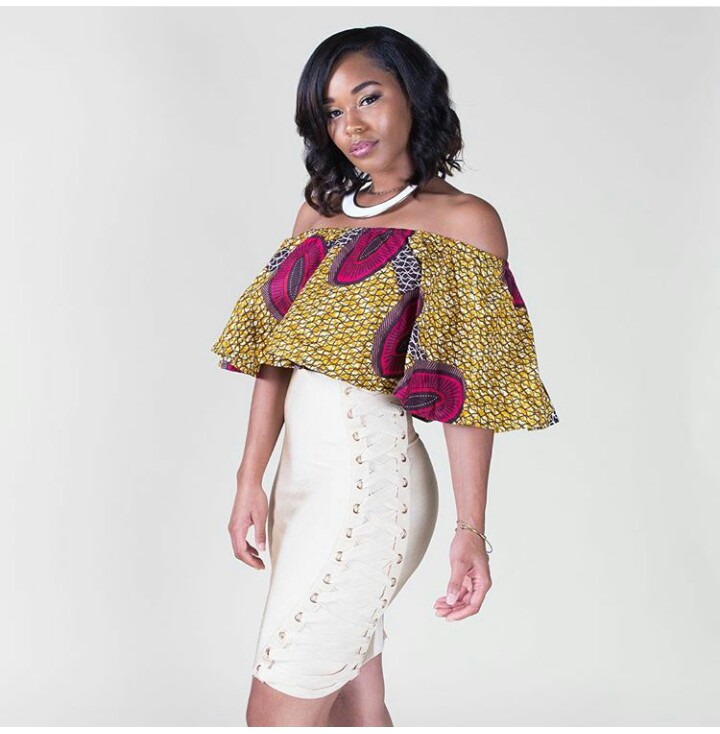 kitenge blouse styles