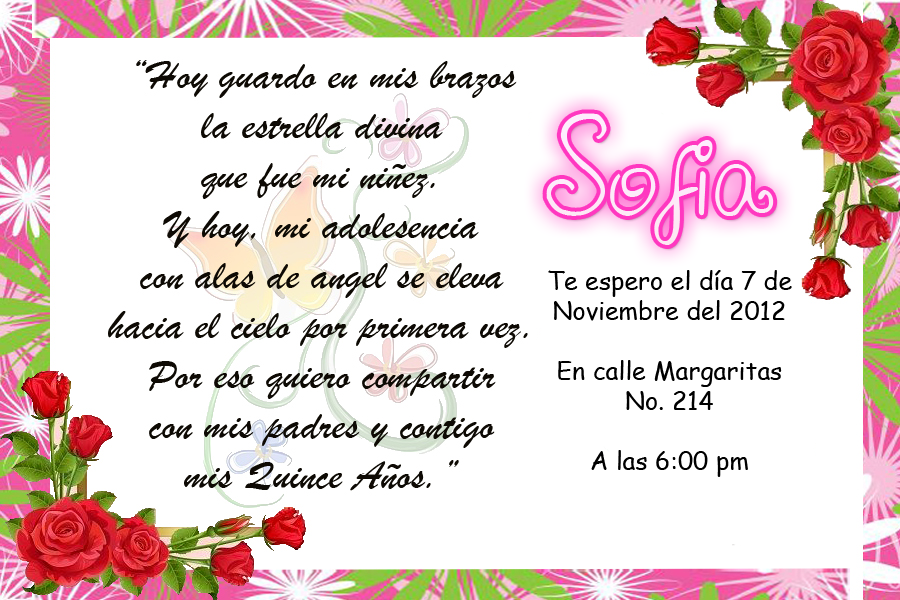 Dulceria Yaz Mi Invitaciones De Xv Anos