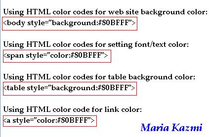 guest post: How to use HTML color codes?