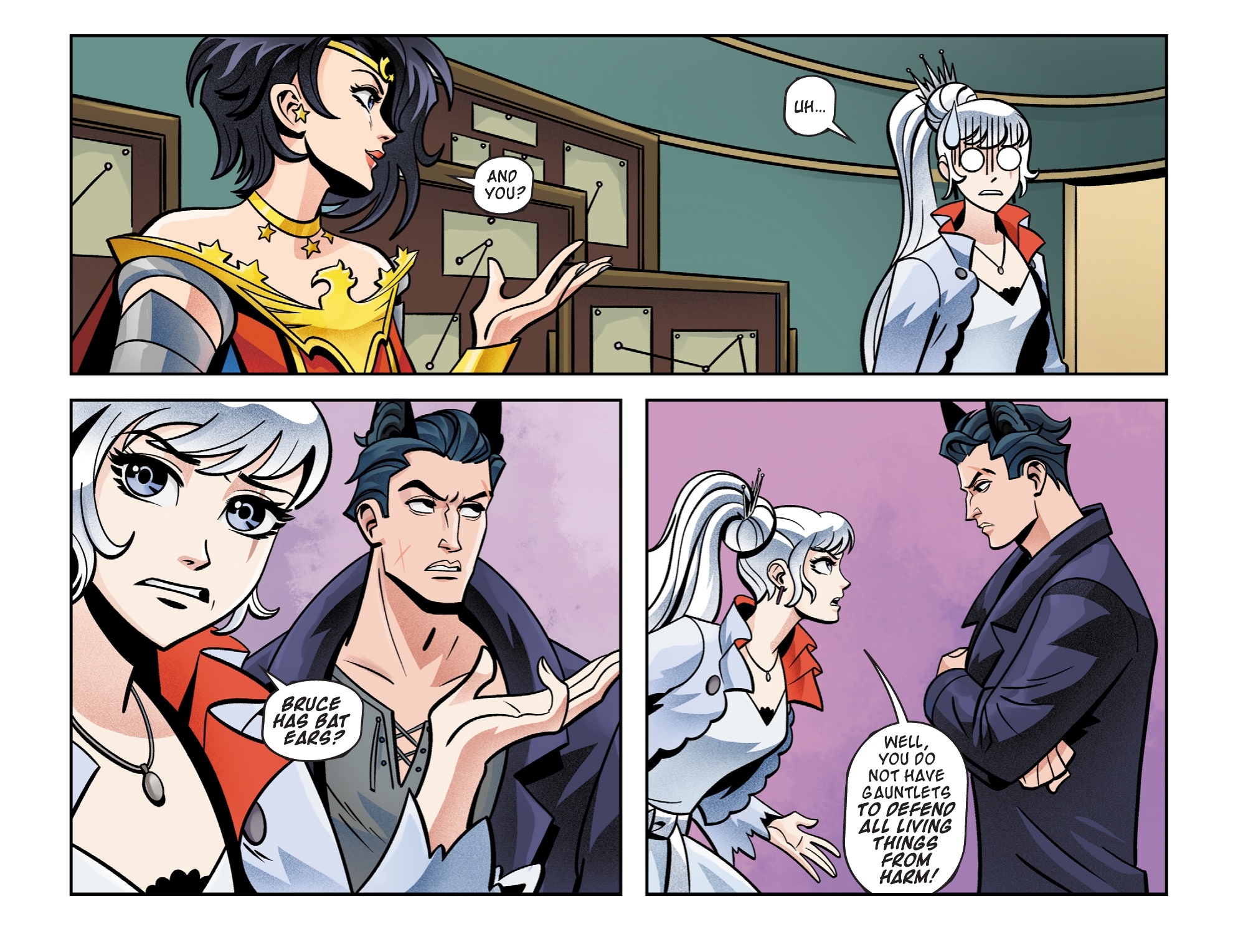 Read online RWBY/Justice League comic -  Issue #4 - 11