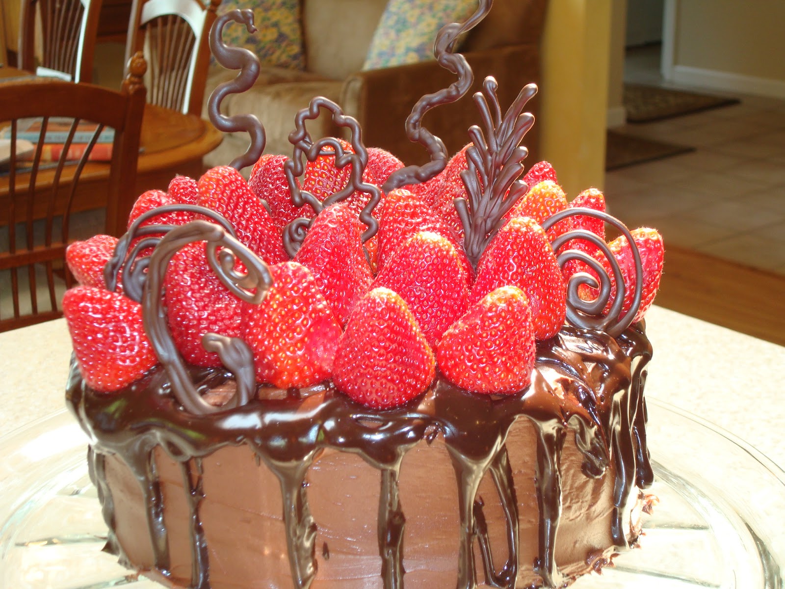 View of Sheri's Shared Secrets: Chocolate Celebration Cake