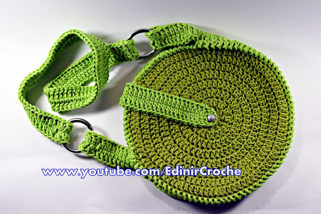 bolsa de crochê Edinir Croche Aprender Croche passo a passo Iniciantes