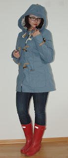 [Fashion] Little Rain Girl - Regenjacke & Gummistiefel // Rain Coat & Hunter Boots