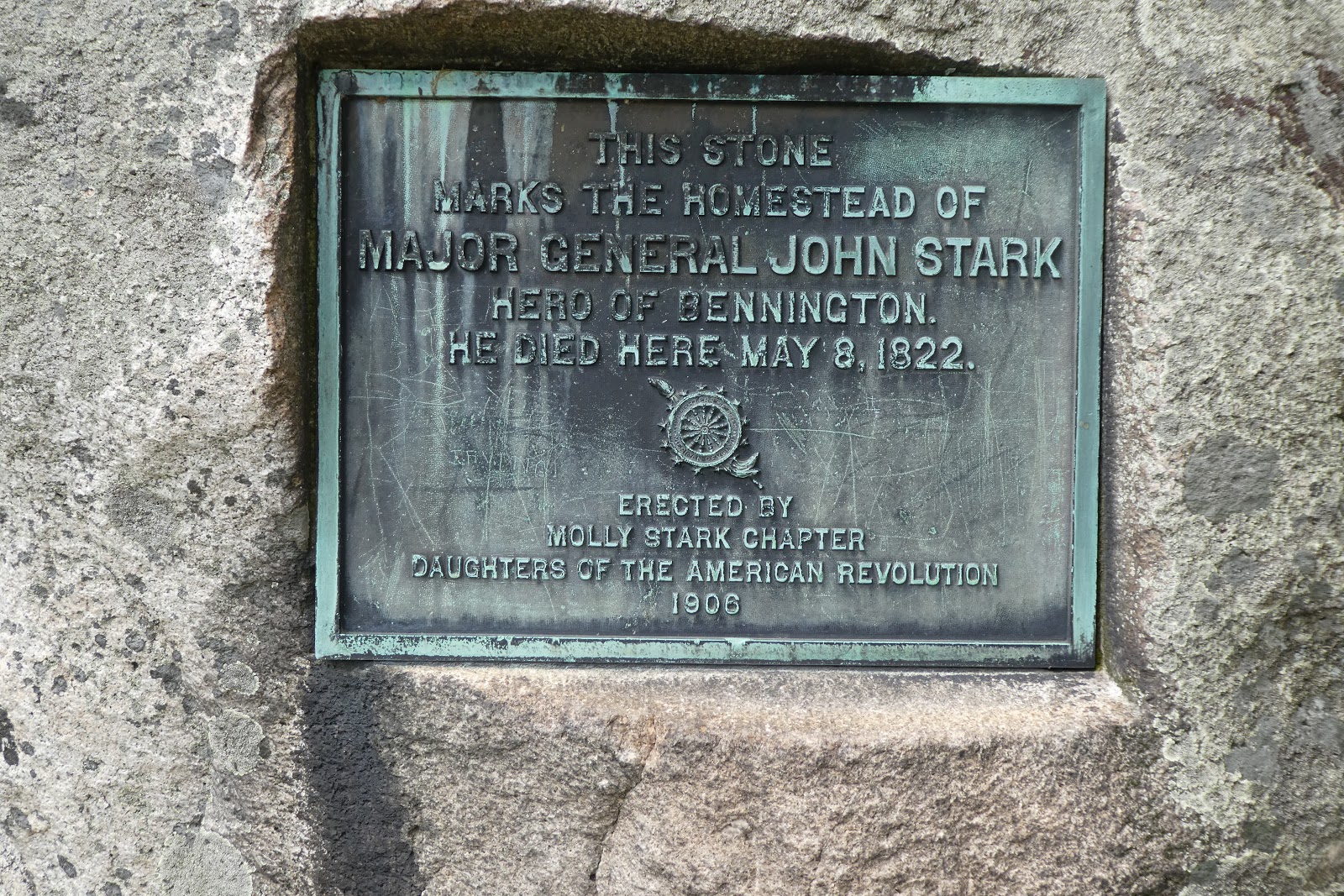 Nutfield Genealogy The Stark Homestead Site, Manchester, New Hampshire
