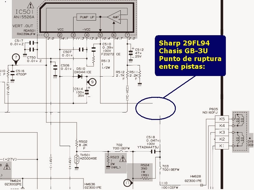 Top 70+ imagen diagramas tv sharp gratis Abzlocal.mx