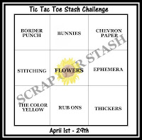 April Tic Tac Toe Stash Challenge