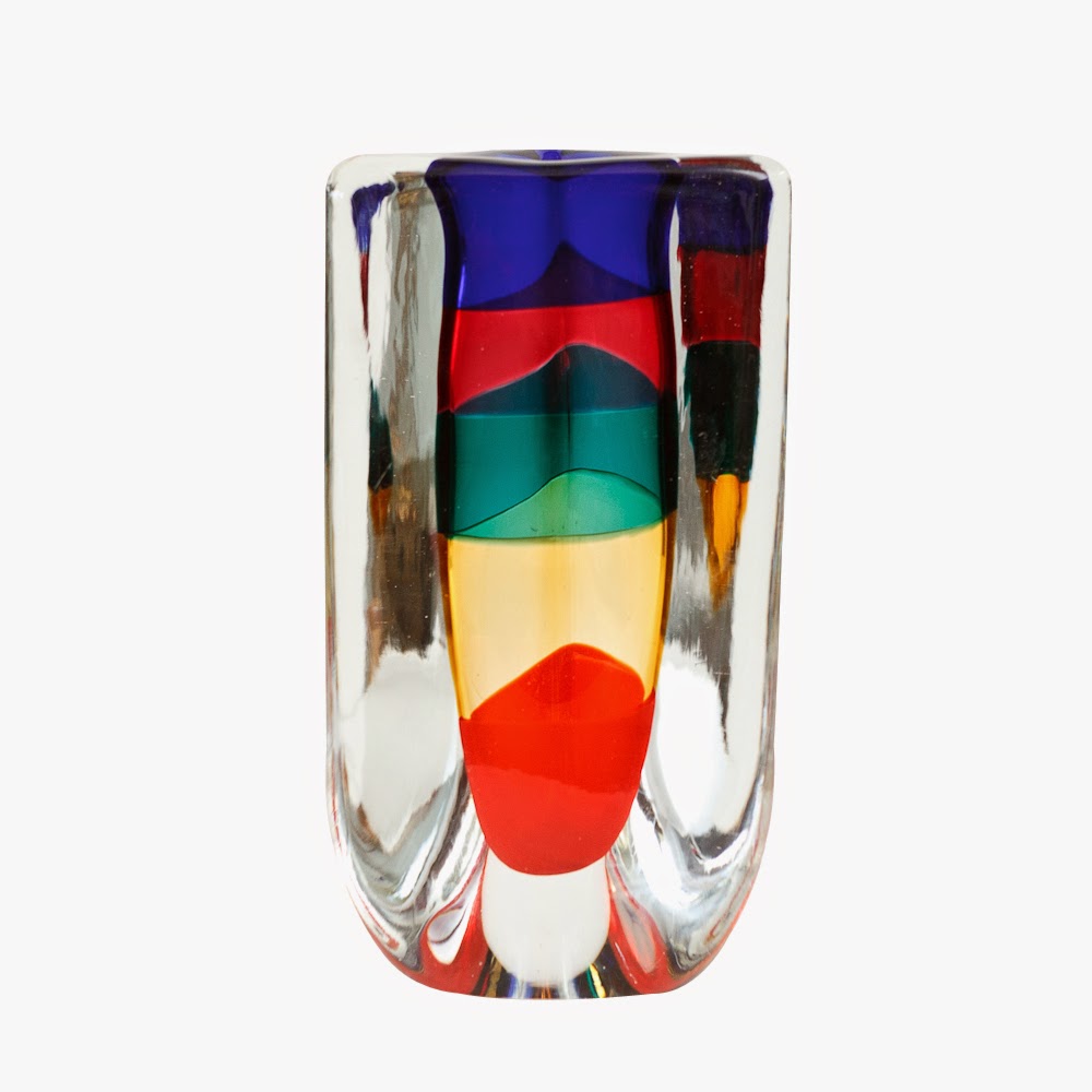  Venini Italian Glass Vase