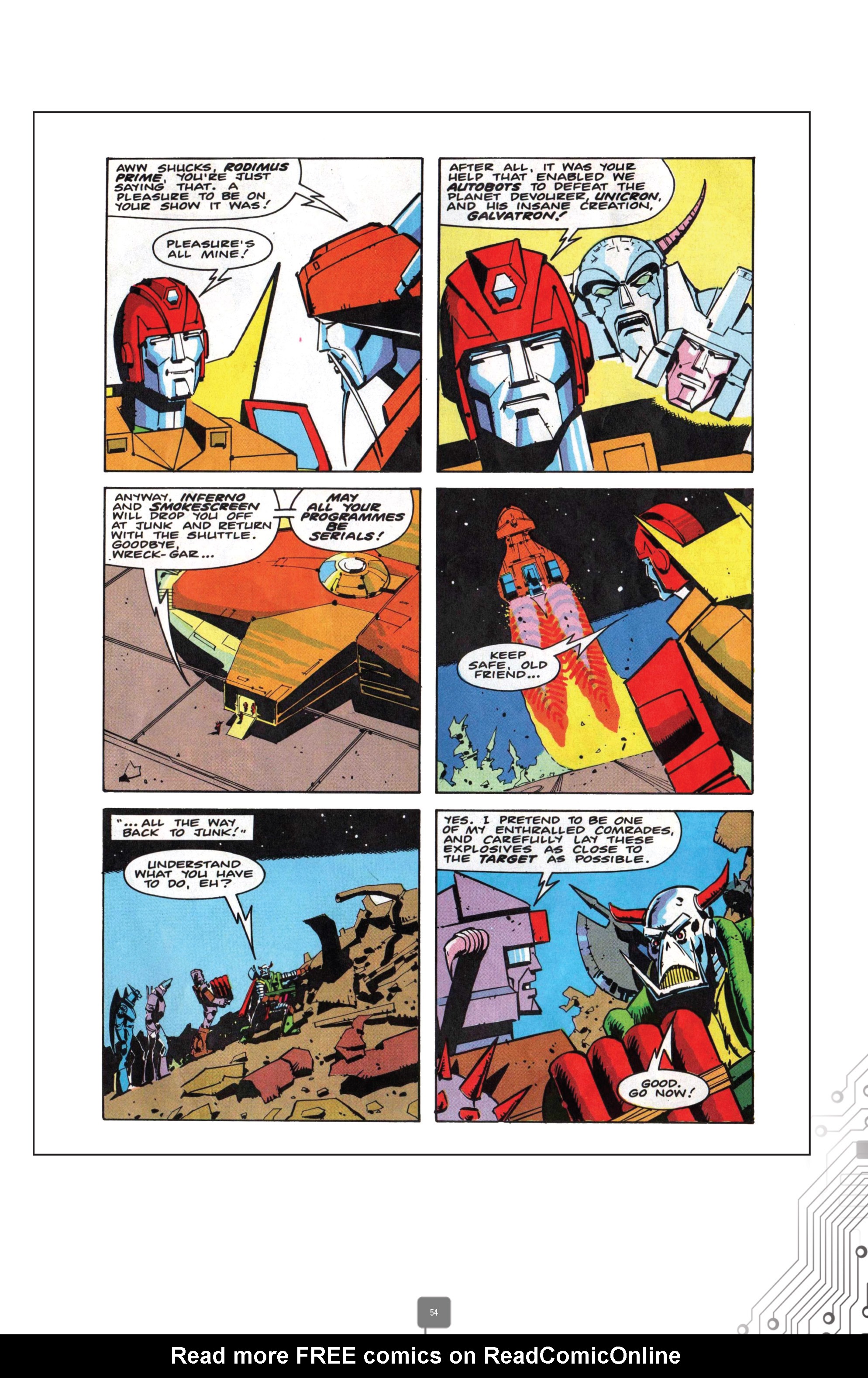 Read online The Transformers Classics UK comic -  Issue # TPB 5 - 56