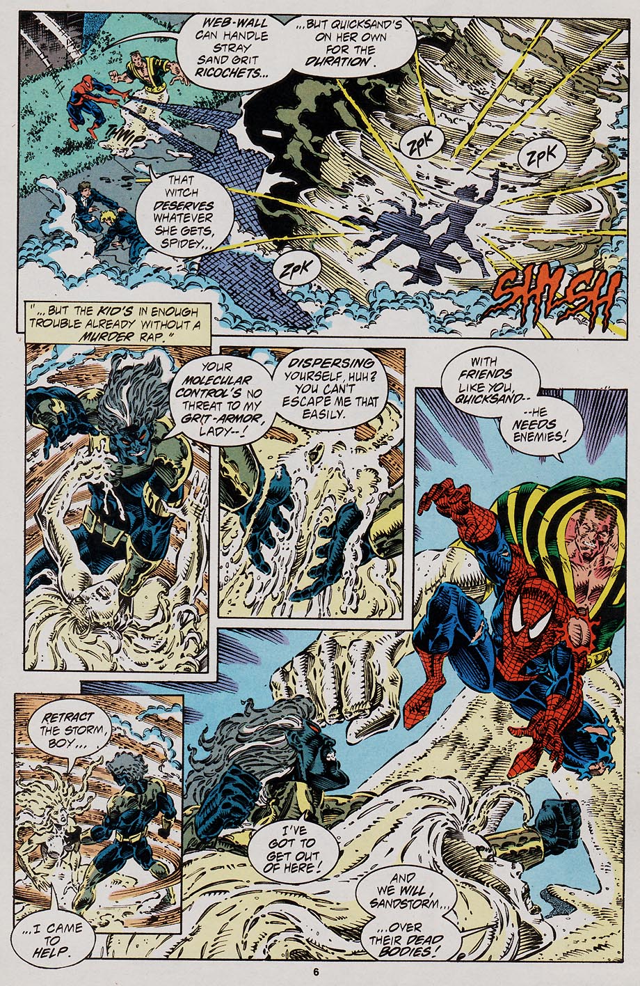 Read online Web of Spider-Man (1985) comic -  Issue #108 - 6