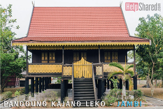 rumah adat jambi panggung kajang leko rumah adat jambi panggung kajang leko