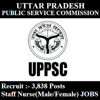 UPPSC Admit Card 2017 | 3838 Posts | Staff Nurse (M/F) Jobs | Sarkari Naukri Uttar Pradesh Public Service Commission, UPPSC, freejobalert, Sarkari Naukri, UPPSC Admit Card, Admit Card, uppsc logo