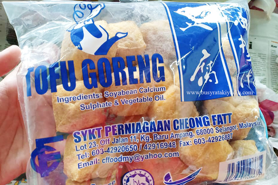Resepi Tauhu Bergedil Rangup Cicah Sambal Kicap