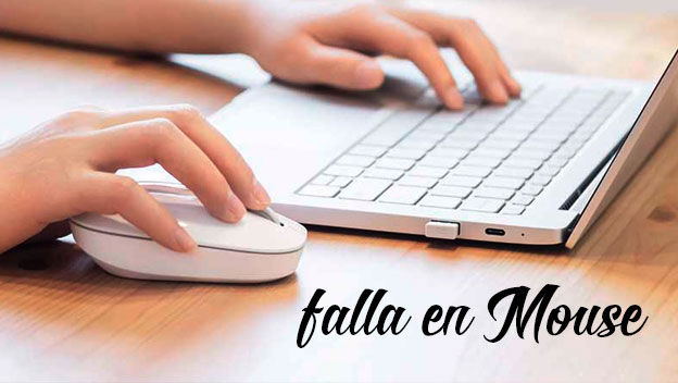 mouse inalambrico falla