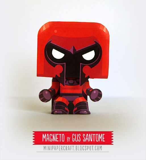 Mini Magneto Paper Toy