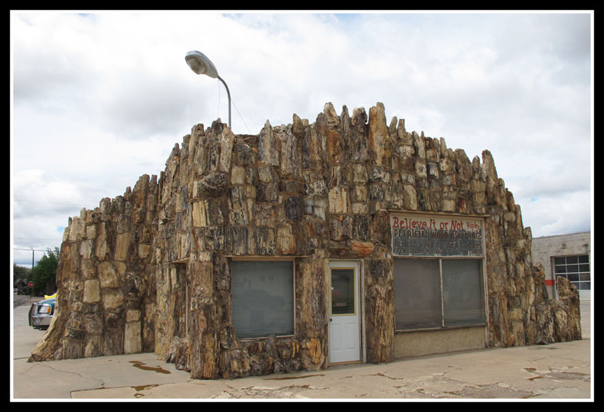 Enjoy The Journey Petrified Wood Gas Station