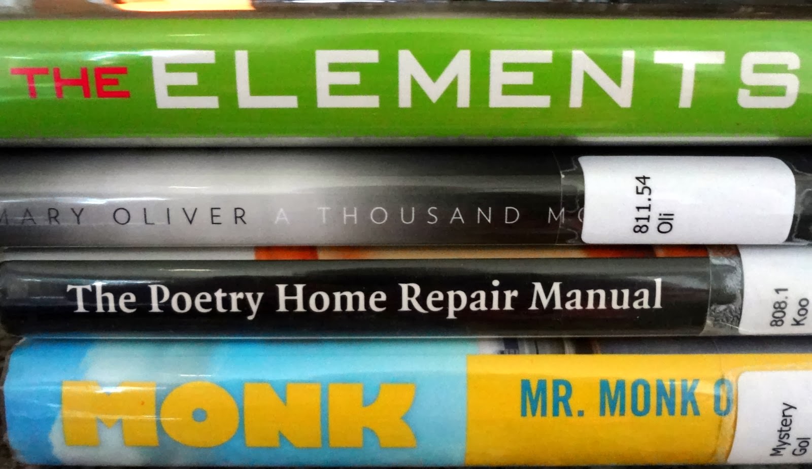 JIM'S LITTLE PHOTO AND POEM PLACE A book title poem