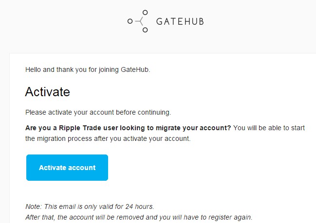 Lost access to a GateHub account