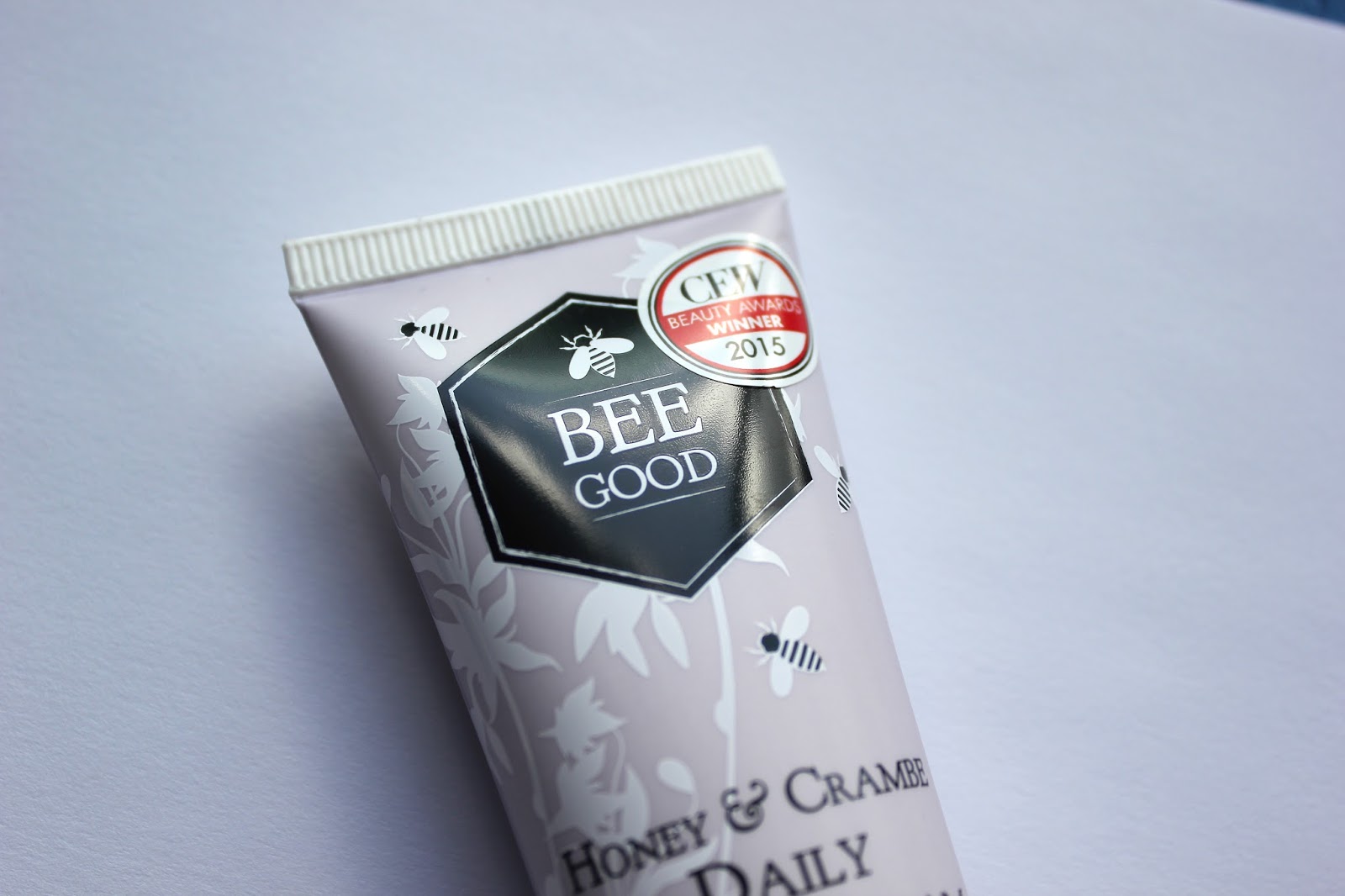 beauty review on the bee good honey and crambe daily hand cream