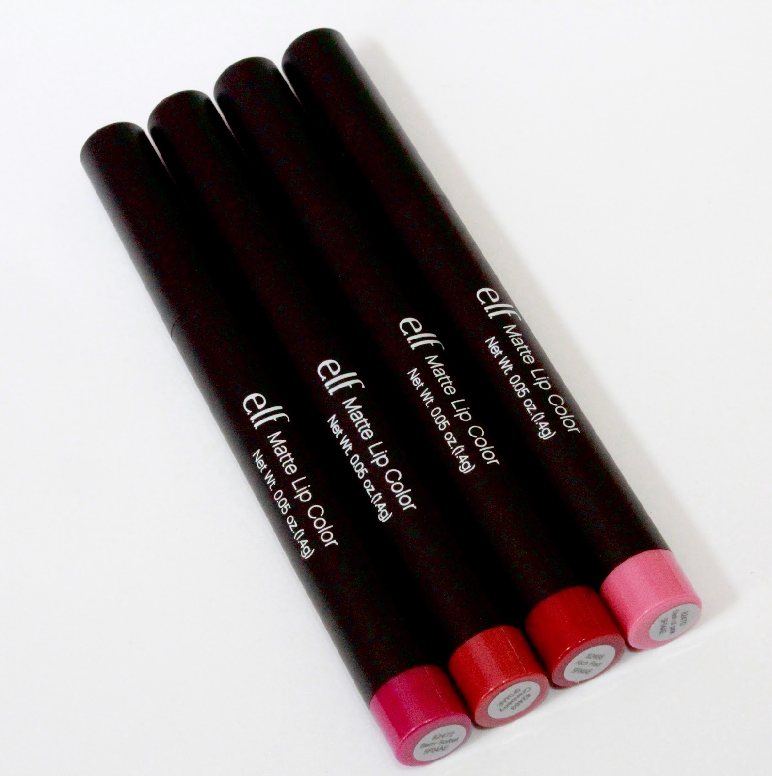 ELF Mad For Matte Lip Color Set Review Pretty Makeup Place