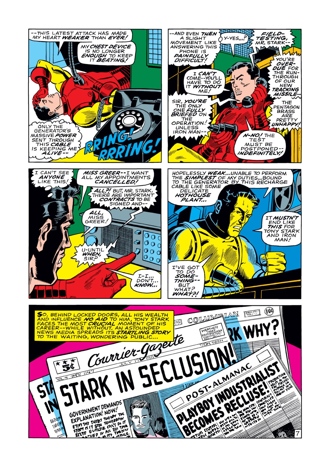 Read online Iron Man (1968) comic -  Issue #3 - 8