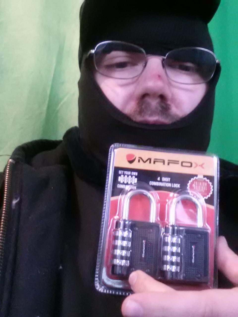 Combinationlock Tamper Proof Shim Proof Combination Lock MAFOX 2 Pack