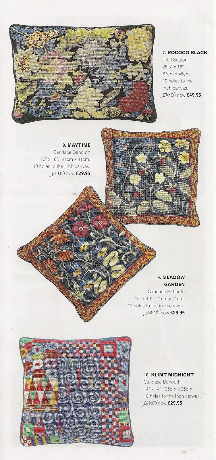 My Purple Velvet Box Full of Stuff Ehrman Tapestry Sale Catalogue