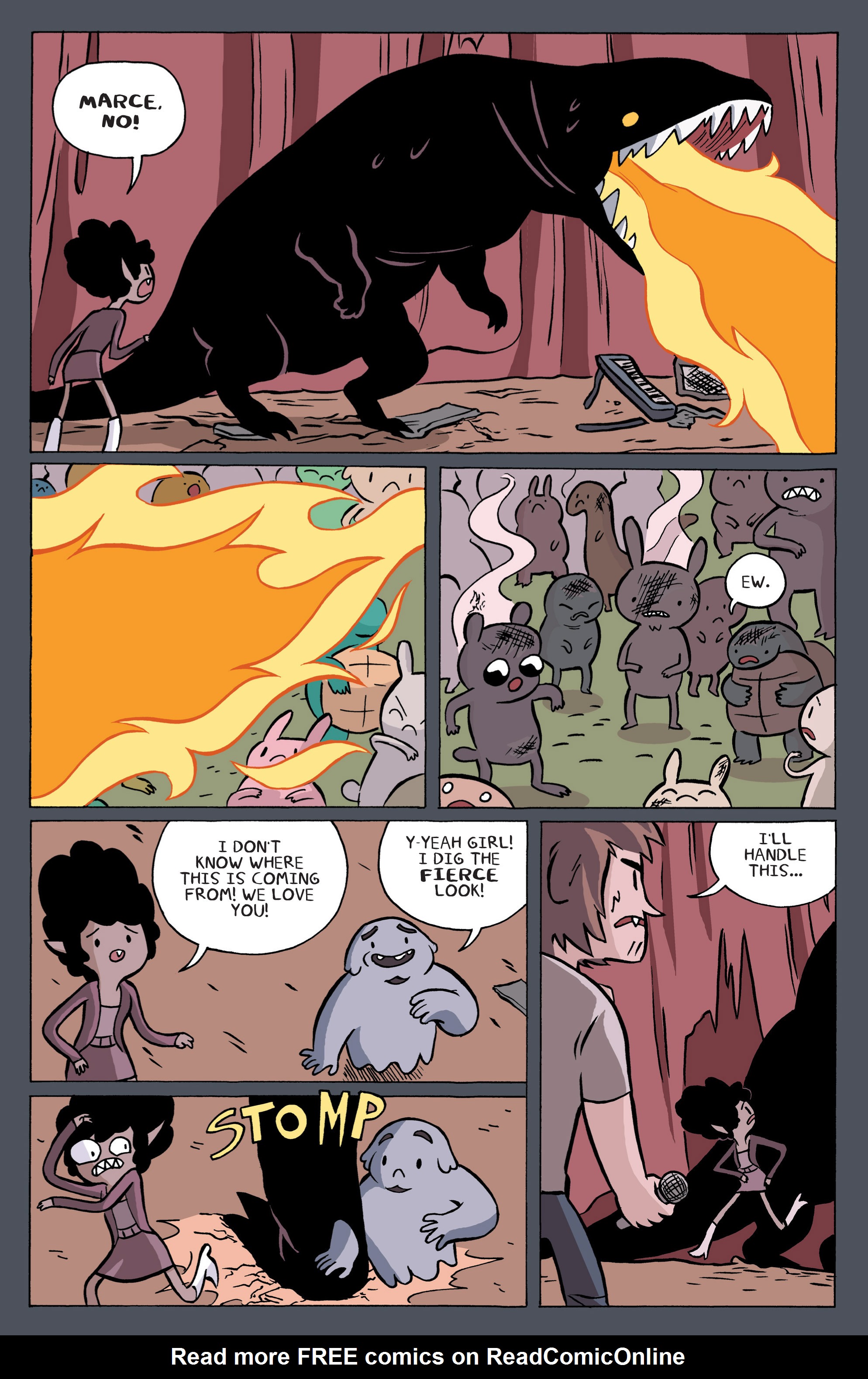 Read online Adventure Time: Marceline and the Scream Queens comic -  Issue #6 - 12