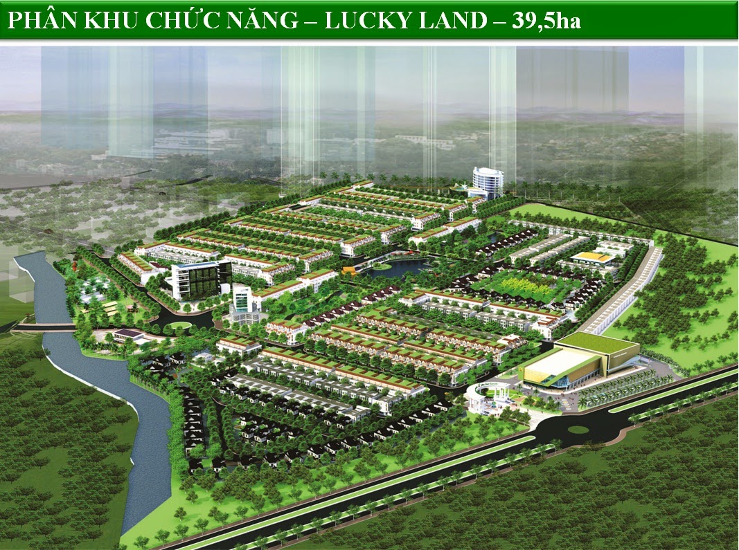 Dự án Five Star Eco City - Sơ đồ phân lô khu Lucky Land