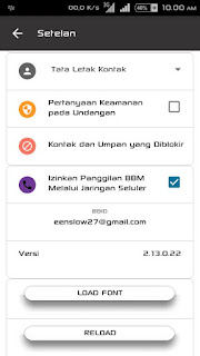 BBM Minimal V2.13.0.22 Terbaru