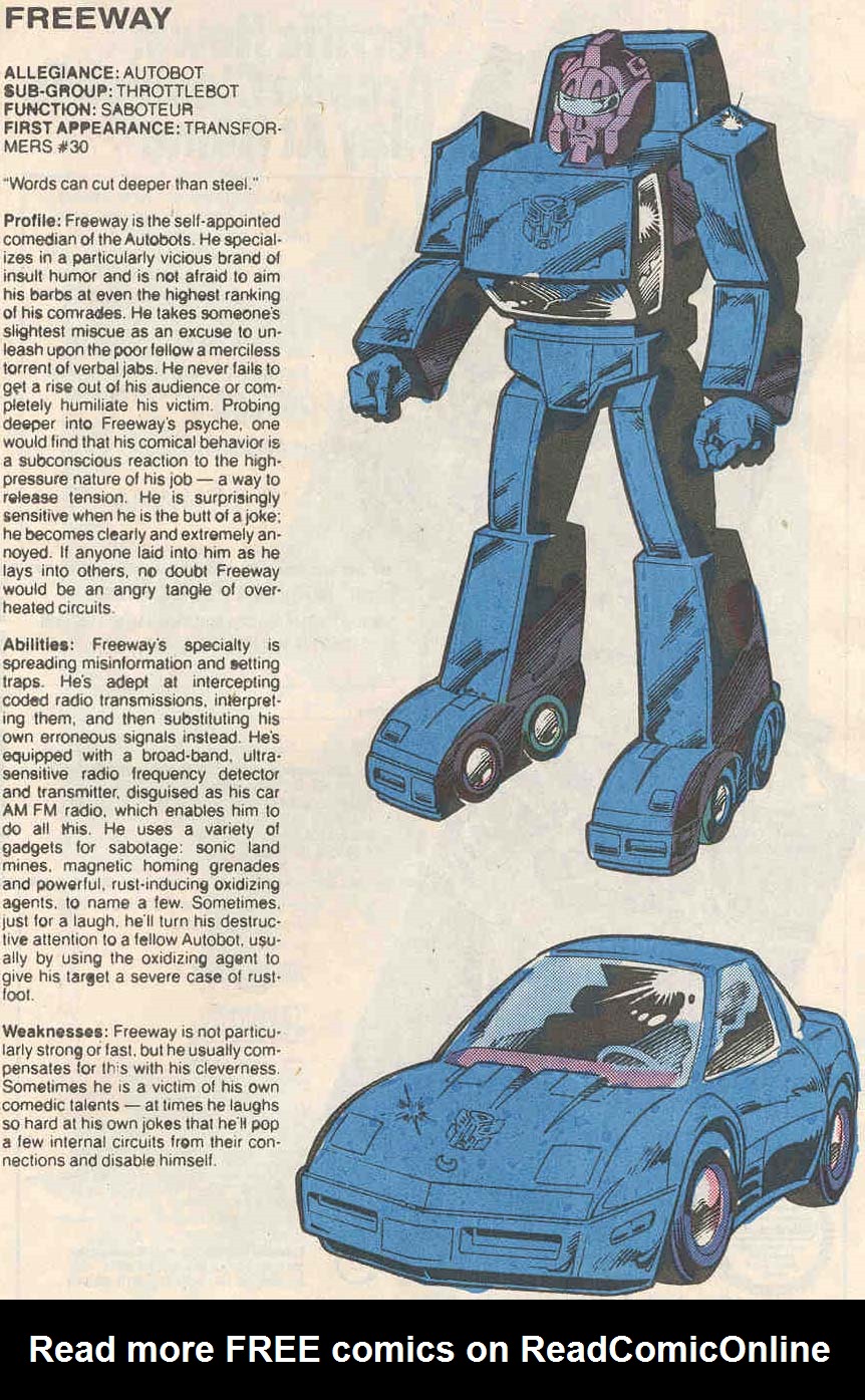 Read online The Transformers (1984) comic -  Issue #49 - 21